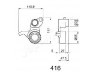 JAPANPARTS BE-416 įtempiklis, paskirstymo diržas 
 Diržinė pavara -> Paskirstymo diržas/komplektas -> Dirželio įtempiklis (įtempimo blokas)
14510-P13-003