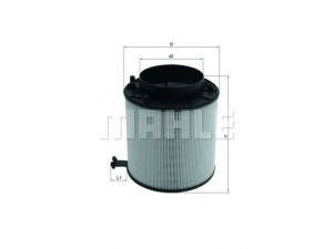 KNECHT LX 2091D oro filtras 
 Techninės priežiūros dalys -> Techninės priežiūros intervalai
8K0133843