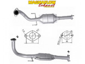 MAGNAFLOW 73415D katalizatoriaus keitiklis 
 Išmetimo sistema -> Katalizatoriaus keitiklis
286103A825