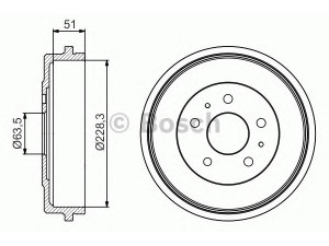 BOSCH 0 986 477 219 stabdžių būgnas 
 Stabdžių sistema -> Būgninis stabdys -> Stabdžių būgnas
1327834, 1458826, 1743443, 3M511126BA