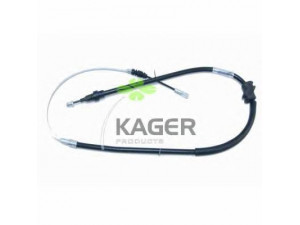 KAGER 19-0558 trosas, stovėjimo stabdys 
 Stabdžių sistema -> Valdymo svirtys/trosai
4A0609721C, 4A0609721F