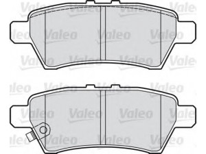 VALEO 598730 stabdžių trinkelių rinkinys, diskinis stabdys 
 Techninės priežiūros dalys -> Papildomas remontas
44060-EB325, 44060EB325