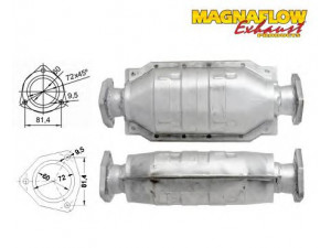 MAGNAFLOW 80266D katalizatoriaus keitiklis 
 Išmetimo sistema -> Katalizatoriaus keitiklis
4A0131089DX