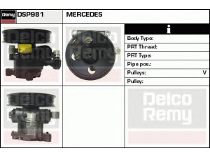 DELCO REMY DSP981 hidraulinis siurblys, vairo sistema 
 Vairavimas -> Vairo pavara/siurblys
0024668101, 002466810180, 0024668201