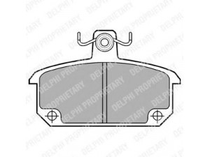 DELPHI LP168 stabdžių trinkelių rinkinys, diskinis stabdys 
 Techninės priežiūros dalys -> Papildomas remontas
7701 202 974, GBP642, GBP642