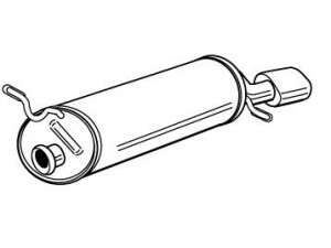 WALKER 22726 galinis duslintuvas 
 Išmetimo sistema -> Duslintuvas
1726H2, 1726L5, 1726S0