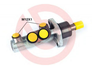 BREMBO M 24 004 pagrindinis cilindras, stabdžiai 
 Stabdžių sistema -> Pagrindinis stabdžių cilindras
7200920, 95VW2140CA, 010477, 03212315263