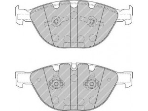 FERODO FDB1883 stabdžių trinkelių rinkinys, diskinis stabdys 
 Techninės priežiūros dalys -> Papildomas remontas
34 11 2 284 065, 34 11 6 763 652