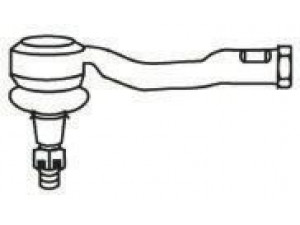 FRAP 1803 skersinės vairo trauklės galas 
 Vairavimas -> Vairo mechanizmo sujungimai
45046-09050, 45046-09100, 45046-29365