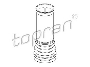 TOPRAN 112 871 apsauginis dangtelis/gofruotoji membrana, amortizatorius 
 Pakaba -> Amortizatorius
906 323 01 92, 906 323 02 92, 2E0 413 175A