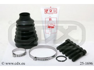 CDX 25-1696 gofruotoji membrana, kardaninis velenas 
 Ratų pavara -> Gofruotoji membrana