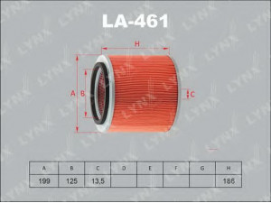LYNXauto LA-461 oro filtras
SLA1-13-Z40, AY120-MA013, V9112-E211