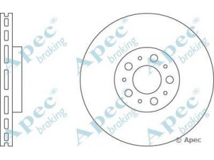 APEC braking DSK2250 stabdžių diskas 
 Stabdžių sistema -> Diskinis stabdys -> Stabdžių diskas
30636074, 306360743, 30736406