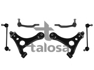TALOSA 49-04432 pakabos komplektas 
 Ašies montavimas/vairavimo mechanizmas/ratai -> Valdymo svirtis/pasukamosios svirties sujungimas -> Vairo trauklės (valdymo svirtis, išilginis balansyras, diago
