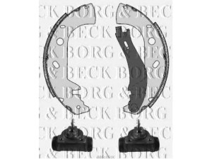 BORG & BECK BBS1051K stabdžių trinkelių komplektas 
 Techninės priežiūros dalys -> Papildomas remontas