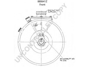 PRESTOLITE ELECTRIC 880641Z kintamosios srovės generatorius
A570, 3117991
