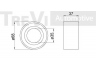 TREVI AUTOMOTIVE WB1214 rato guolio komplektas 
 Ašies montavimas/vairavimo mechanizmas/ratai -> Rato stebulė/montavimas -> Rato guolis