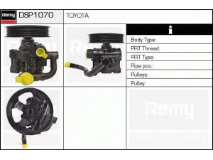DELCO REMY DSP1070 hidraulinis siurblys, vairo sistema 
 Vairavimas -> Vairo pavara/siurblys