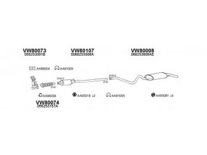 VENEPORTE 800024 išmetimo sistema