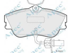 APEC braking PAD1155 stabdžių trinkelių rinkinys, diskinis stabdys 
 Techninės priežiūros dalys -> Papildomas remontas
7D0695151B, 7D0698151B