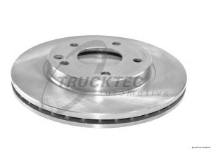 TRUCKTEC AUTOMOTIVE 02.35.137 stabdžių diskas
168 421 0212, 168 421 0812