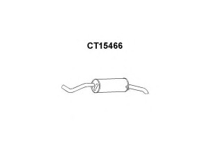 VENEPORTE CT15466 galinis duslintuvas 
 Išmetimo sistema -> Duslintuvas
96048419