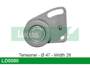 LUCAS ENGINE DRIVE LD0080 įtempiklio skriemulys, paskirstymo diržas
1496915, 70HM-6K254-AA, 70HM-6K254-AD