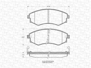 MAGNETI MARELLI 363702160974 stabdžių trinkelių rinkinys, diskinis stabdys 
 Techninės priežiūros dalys -> Papildomas remontas
4106048R91, 58101-28A00, 58101-29A10