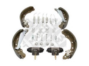 MAPCO 9737 stabdžių trinkelių komplektas 
 Techninės priežiūros dalys -> Papildomas remontas
1H0 698 511 X, 1H0698520 X