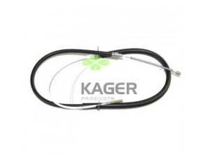 KAGER 19-0404 trosas, stovėjimo stabdys 
 Stabdžių sistema -> Valdymo svirtys/trosai
357609721