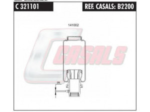 CASALS B2200 amortizatorius, kabinos pakaba
1314278, 1348121