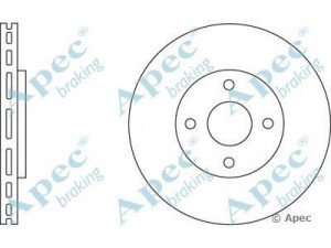 APEC braking DSK2670 stabdžių diskas 
 Dviratė transporto priemonės -> Stabdžių sistema -> Stabdžių diskai / priedai
5024174, 5026674