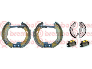 BREMBO K 24 033 stabdžių trinkelių komplektas 
 Techninės priežiūros dalys -> Papildomas remontas