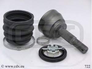 CDX 722 jungčių komplektas, kardaninis velenas 
 Ratų pavara -> Sujungimai/komplektas