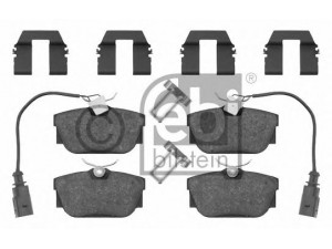 FEBI BILSTEIN 16408 stabdžių trinkelių rinkinys, diskinis stabdys 
 Techninės priežiūros dalys -> Papildomas remontas
7D0 698 451 F, 7M3 698 451 D, 7M3 698 451 F
