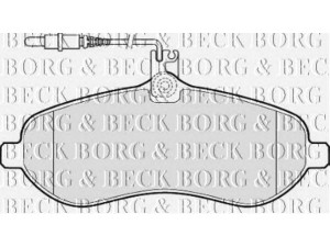 BORG & BECK BBP2030 stabdžių trinkelių rinkinys, diskinis stabdys 
 Techninės priežiūros dalys -> Papildomas remontas
425363, 425364, 425365, 425366