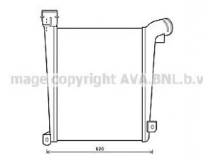 AVA QUALITY COOLING ME4270 tarpinis suslėgto oro aušintuvas, kompresorius
0005000303, 3575011501