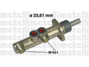METELLI 05-0468 pagrindinis cilindras, stabdžiai
2991745