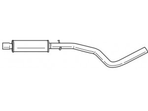 AKS DASIS SG12497 vidurinis duslintuvas