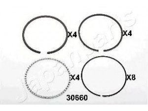 JAPANPARTS RW30660 stūmoklio žiedas 
 Variklis -> Cilindrai/stūmokliai
F801-23-130