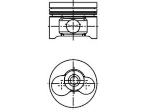 KOLBENSCHMIDT 40636600 stūmoklis