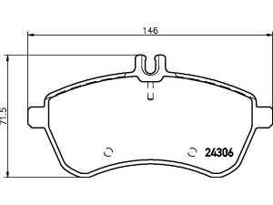 HELLA PAGID 8DB 355 012-581 stabdžių trinkelių rinkinys, diskinis stabdys 
 Techninės priežiūros dalys -> Papildomas remontas
0054200820, 0054201220, 0074201620