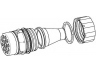 HELLA 9XX 340 881-001 kabelio jungčių komplektas
ELO009-0046, 091 0349, L-SA0094-004