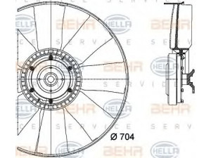 HELLA 8MV 376 727-141 ventiliatorius, radiatoriaus 
 Aušinimo sistema -> Oro aušinimas
9844 3042, 9945 0012, 9947 9094