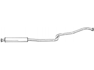 AKS DASIS SG16429 vidurinis duslintuvas