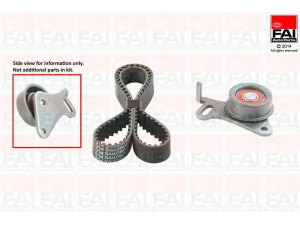 FAI AutoParts TBK395 paskirstymo diržo komplektas 
 Techninės priežiūros dalys -> Papildomas remontas