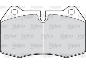 VALEO 598260 stabdžių trinkelių rinkinys, diskinis stabdys 
 Techninės priežiūros dalys -> Papildomas remontas
34 11 1 160 708, 34 11 1 160 710