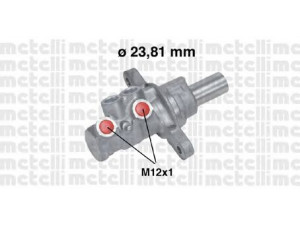 METELLI 05-0725 pagrindinis cilindras, stabdžiai 
 Stabdžių sistema -> Pagrindinis stabdžių cilindras
4601.V1, 4601.V1