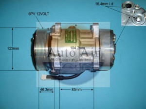 AUTO AIR GLOUCESTER 14-7486 kompresorius, oro kondicionierius 
 Oro kondicionavimas -> Kompresorius/dalys
6453FE, 6453GA, 6453L5, 9613260680