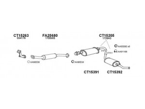 VENEPORTE 150073 išmetimo sistema 
 Išmetimo sistema -> Išmetimo sistema, visa